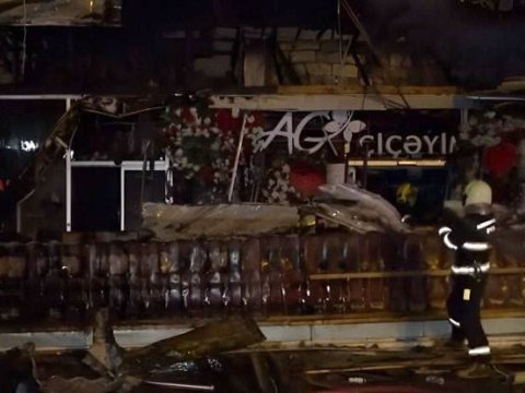 “Ağ çiçəyim” yanğından sonra belə görünür - VİDEO