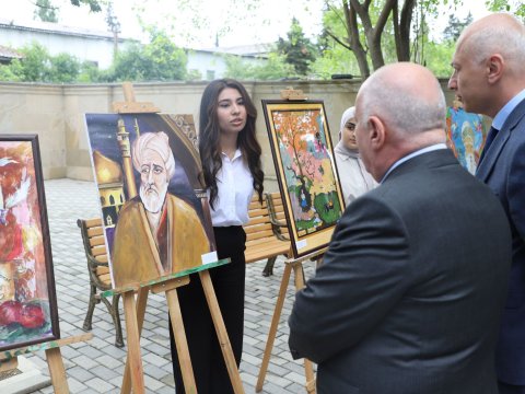 Lənkəran dövlət universitetində Füzulinin ildönümü qeyd edilib - FOTOLAR