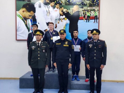 Kursantlar idman yarışlarında uğur qazandılar - FOTO