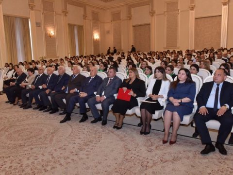 Sumqayıtda səhiyənin inkişafına həsr olunmuş tədbir keçirilib - FOTO