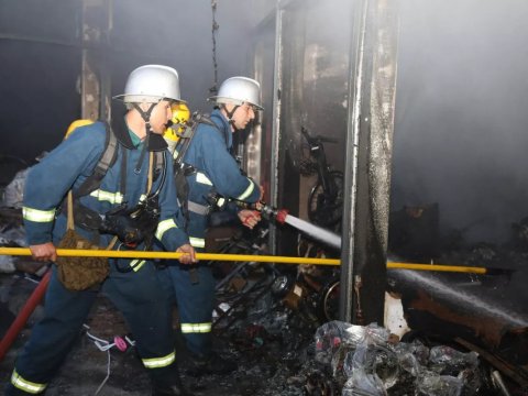 İrəvanda böyük YANĞIN