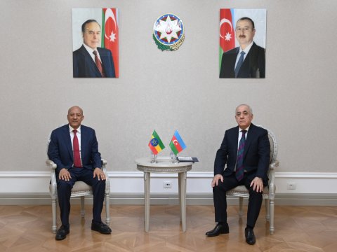 Əli Əsədov Efiopiya Baş nazirinin müavini ilə görüşdü
