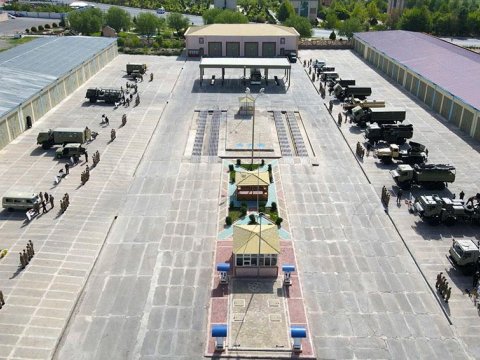 Naxçıvanda ordunun texnikaları saz vəziyyətə gətirildi - VİDEO