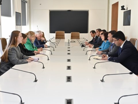 Sahibə Qafarova BMT-nin Baş direktoru ilə görüşdü - FOTO