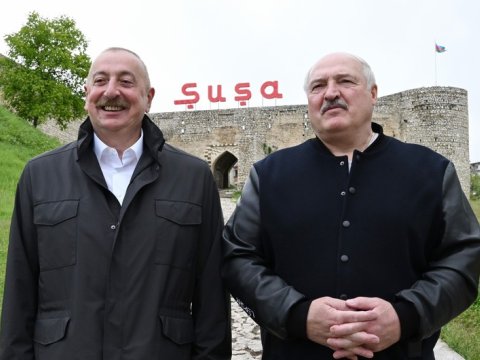 Prezidentlər Şuşada birgə nahar etdilər