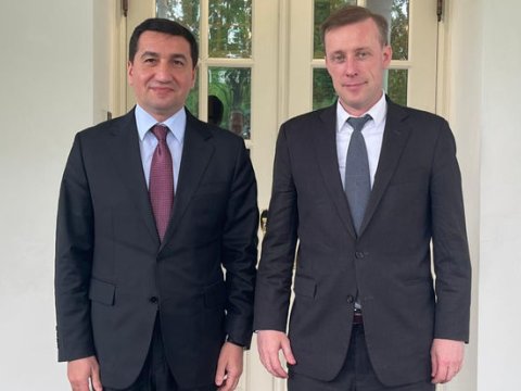 Hikmət Hacıyev Baydenin müşaviri ilə nələri müzakirə etdi...