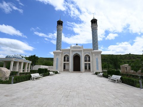 Zəngilan məscidindən möhtəşəm GÖRÜNTÜLƏR