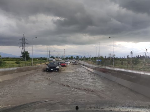 Xaçmaz-Quba yolunda problem yarandı - FOTOLAR