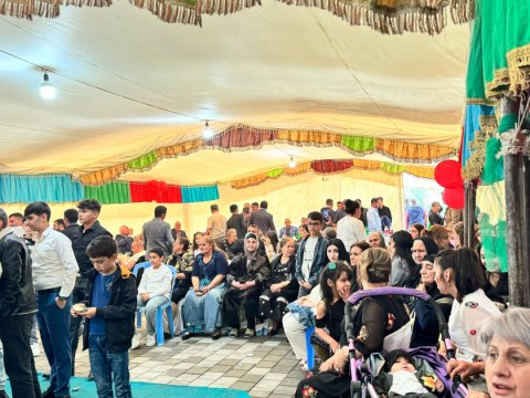 32 ildən sonra Laçında ikinci toy - FOTO