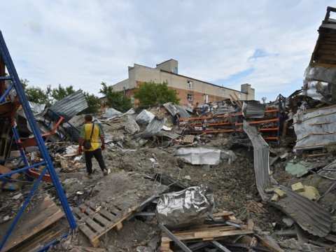 Xerson raket atəşinə tutuldu - Ölən və yaralananlar var