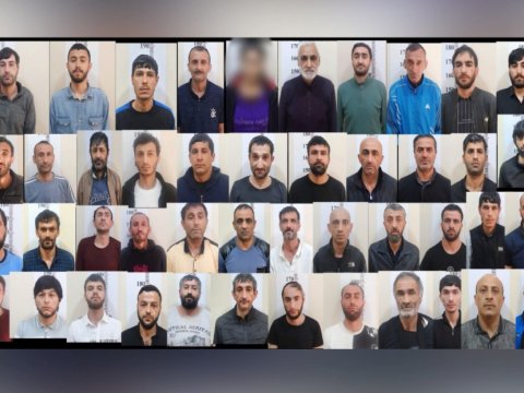 Polis Gəncədə əməliyyat keçirdi - 45 nəfər saxlanıldı