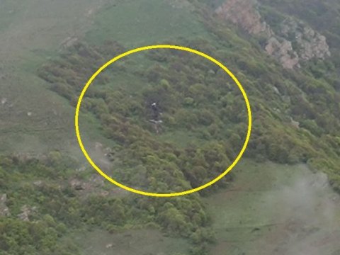 İran prezidentinin qəzaya uğradığı helikopterin FOTOSU
