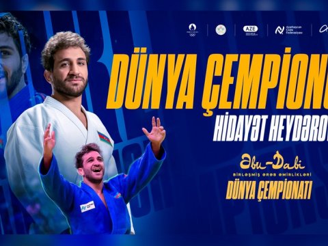 Hidayət Heydərov dünya çempionu oldu 