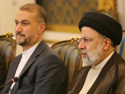 Rəisi və Abdullahianla vida mərasimi BAŞLADI