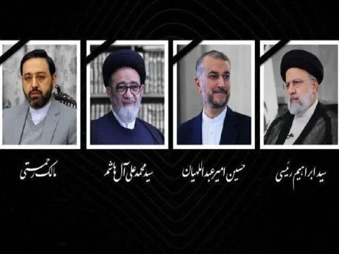 Helikopter qəzasında həlak olanların cənazələri Tehrana aparıldı