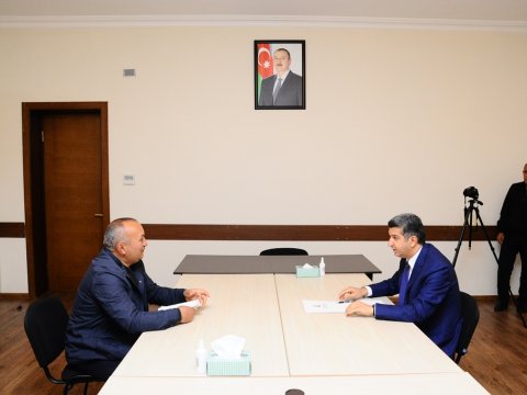 Naftalanda növbəti vətəndaş qəbulu keçirilib - FOTO