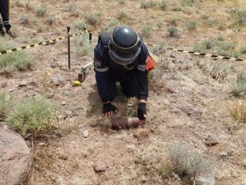 Culfada top mərmisi tapıldı