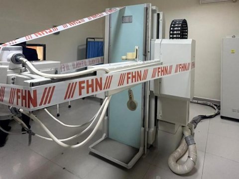 Gəncədə klinikada rentgen-müayinə fəaliyyəti dayandırıldı