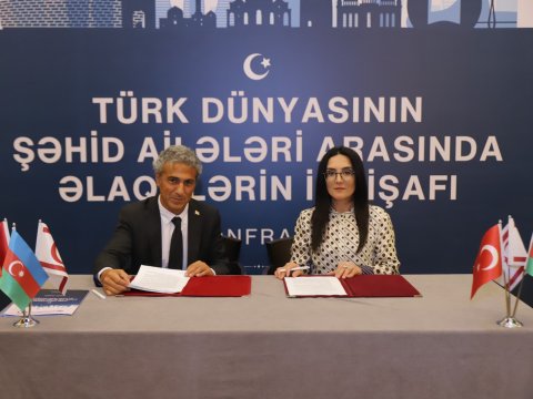 Şimali Kipr və Azərbaycandan şəhid ailələri qarşılıqlı səfərlərə başlayır - FOTO