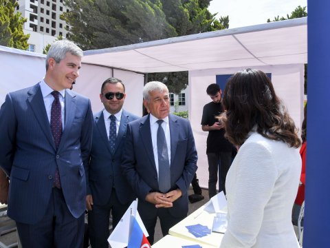BMU-da tələbə və məzunlar üçün karyera festivalı keçirilib - FOTO
