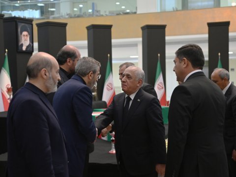 Əli Əsədov İranın müvəqqəti Prezidenti ilə GÖRÜŞDÜ