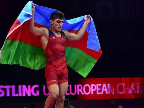 Güləşçimiz Avropa çempionu oldu 