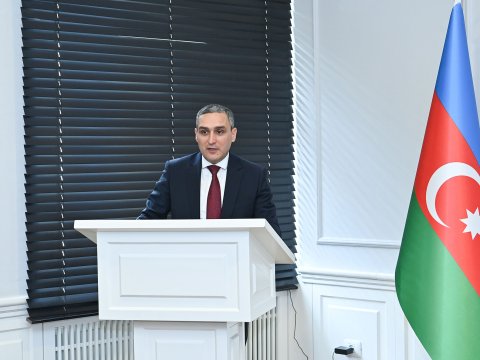 Qarabağ Universitetinin rektoru kollektivə təqdim edildi - FOTOLAR 