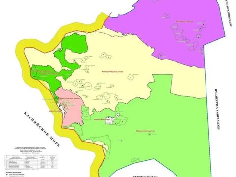 Qazaxıstan Xəzər sahilindəki vilayətin hüdudlarını GENİŞLƏNDİRDİ