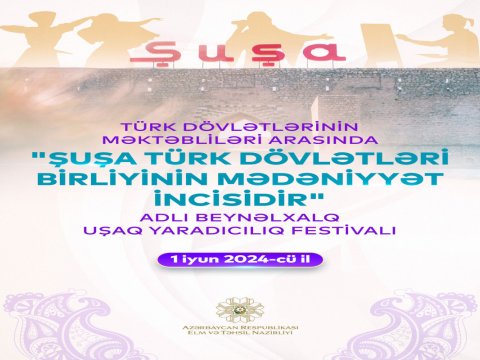 Şuşada beynəlxalq uşaq yaradıcılıq festivalı keçiriləcək - VİDEO