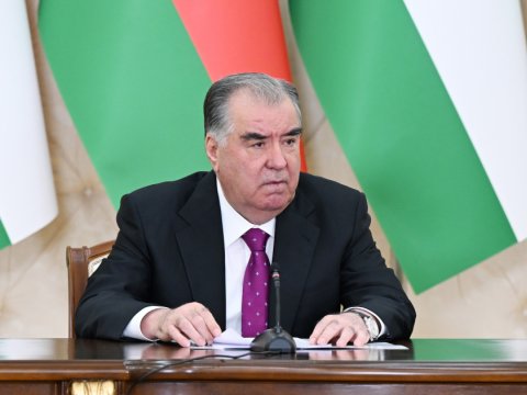 Azərbaycanla əməkdaşlığımızın səviyyəsindən məmnunuq - Emoməli Rəhmon