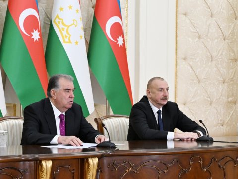 Tacikistan-Azərbaycan münasibətlərinə nikbin baxırıq - Prezident