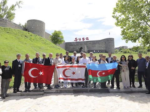 Şimali Kiprdən olan şəhid ailələri ilk dəfə Qarabağda - FOTO