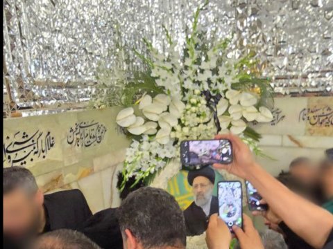 İbrahim Rəisi dəfn olundu