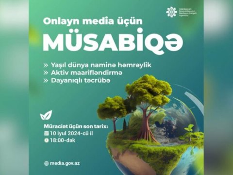 MEDİA müsabiqə elan etdi