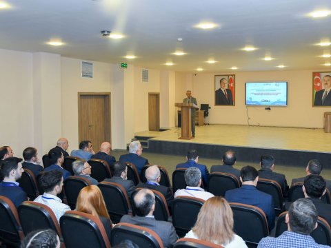 BMU-da elmi-praktiki konfrans keçirilir - FOTO