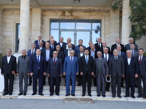 Neftçalada Ağsaqqallar şurası hesabat verdi - FOTO