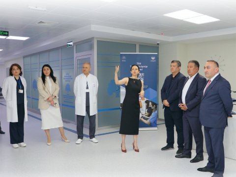 Səmərqənd Dövlət Tibb Universitetinin rektoru BSM-in qonağı olub