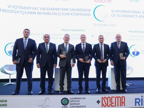 UNEC-də keçirilən Beynəlxalq Elmi Konfrans yekunlaşdı - FOTO