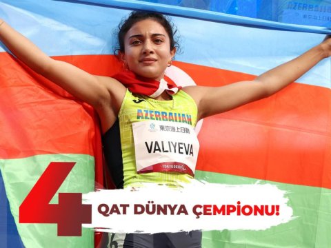Paraatletimiz 4-cü dəfə dünya çempionu oldu