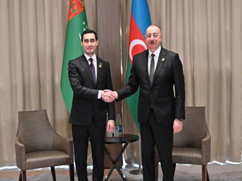 Sərdar Berdiməhəmmədov İlham Əliyevə məktub göndərdi