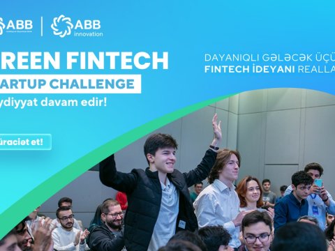 “Green Fintech Startup Challenge”-ə müraciətlər davam edir!