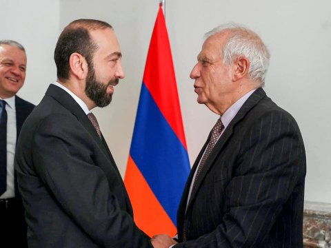 Mirzoyan Borellə danışıqlar APARDI 