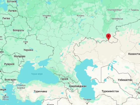 Ukrayna PUA-sı Qazaxıstan sərhədlərində...