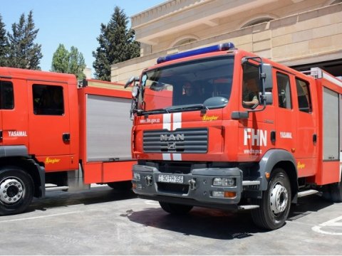 Ötən sutka 24 yanğına çıxış olub - 6 nəfər xilas edilib