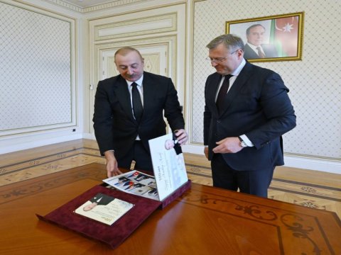 Həştərxan qubernatoru İlham Əliyevi təbrik edib