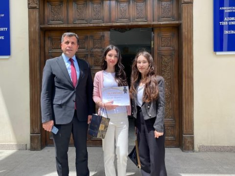 Polad Həşimovun qızı “Brend tələbə” oldu