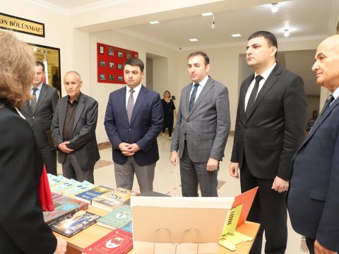Neftçalada Füzulinin 530 illik yubileyi qeyd olundu - FOTO