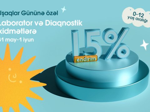 Referansdan uşaqlar üçün endirimli AKSİYA! 