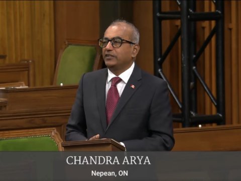 Kanadalı deputat parlamentdə Azərbaycanın Müstəqillik Günü münasibətilə çıxış etdi