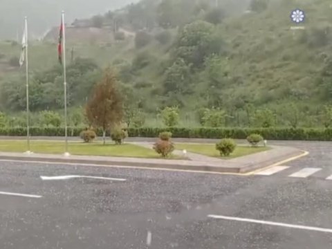 Laçına dolu düşdü - VİDEO